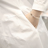 Large-Size Women's Clothing Spring New Blouse Collar Collar Long-Term Skirt Fat Sister Loose Shirt