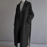 Mao's Coat 2026 Autumn And Winter New Women's Clothing South Korea Medium And Long-Term Collection Students Harajuku Wind Double-Sided Coat