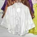 Temperament 2026 Summer New Loose Striped Casual Collar Short-Sleeved Shirt Women's Top