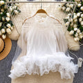 2026 Early Spring New Chiffon Shirt French Temperament Famous æÂñÞ Öå Lace Slings Two Women