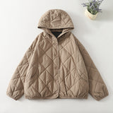 Real Shooting 2026 New Cotton Warm Hooded Cotton Clothes Loose Autumn And Winter Cotton Cotton Retro Short Cotton Coat