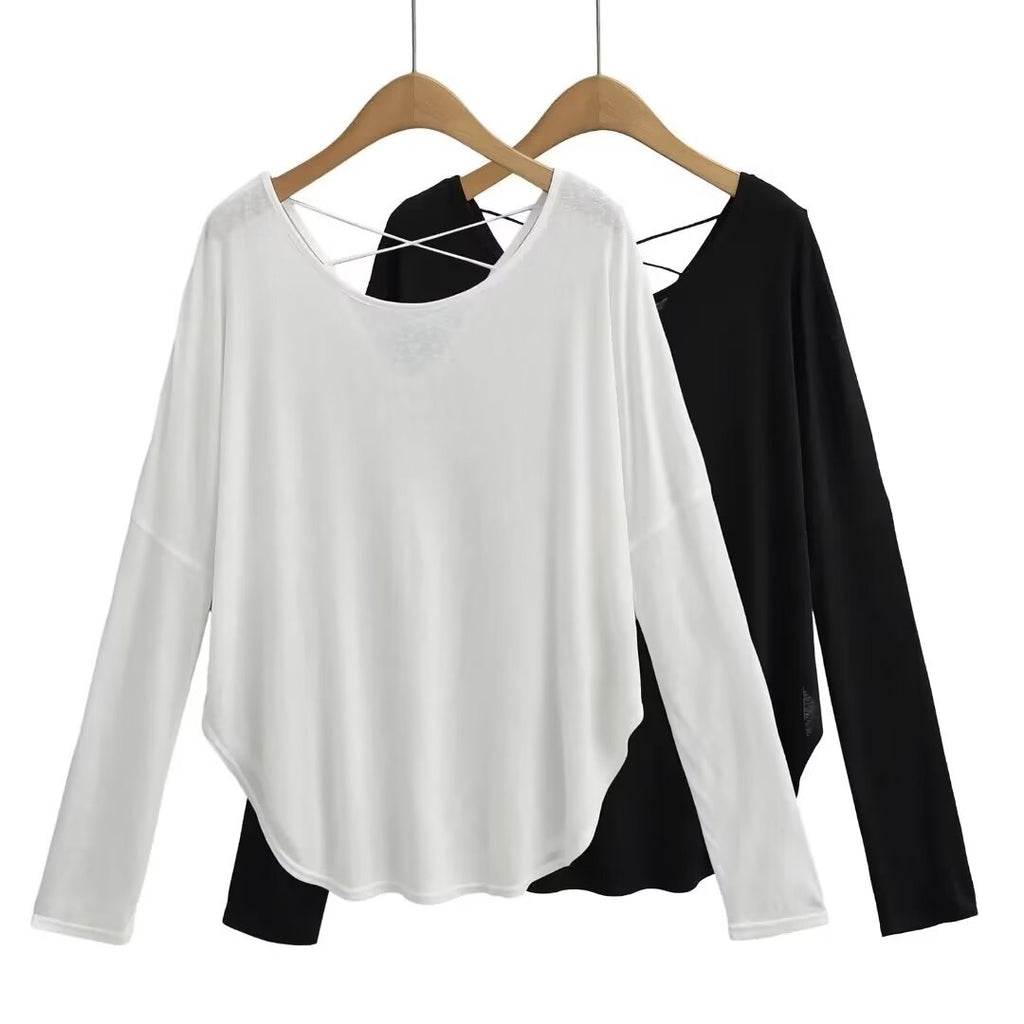 Spice Girls Summer Design Sense Lazy Windproof Hooded Basic Loose-Shaped Long-Sleeved Cover Crossover