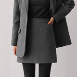 Hairy Dress Girl 2026 Explosion Autumn And Winter High Waist Wearing Half-Skirt Small Commuting Temperament Ass Short Skirt