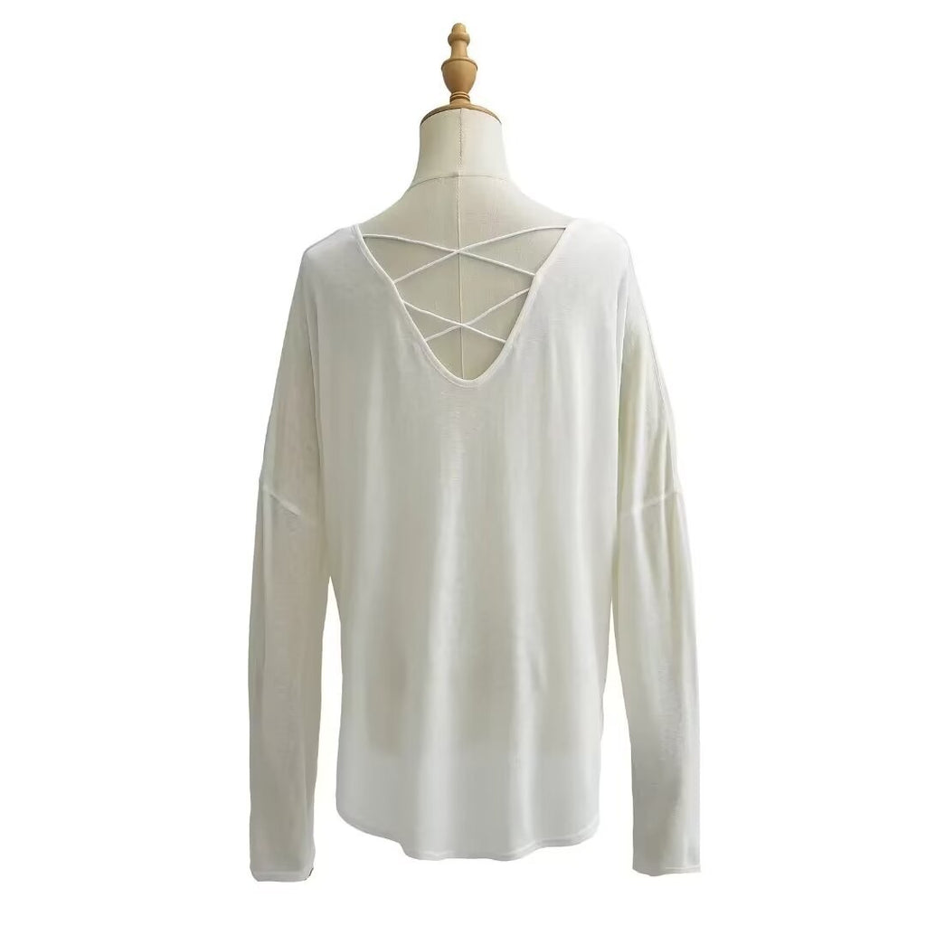 Spice Girls Summer Design Sense Lazy Windproof Hooded Basic Loose-Shaped Long-Sleeved Cover Crossover