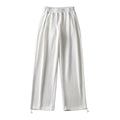 12 Color Loose Casual Foot Pants Women's Trousers Chic Dredging Sweatpants Straight Draw Rope Broad Leg Trousers Drag Floor Pants