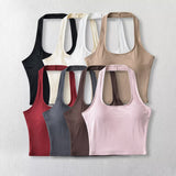 New With Chest Cushions Can Be Removable Vest Hottie Women's Clothing Inside And Outside In Spring And Summer