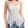 Temperament Lace Splicing Sling Vest Women's Winter New Slimming Inside The Ocean To Catch Up With A Coat