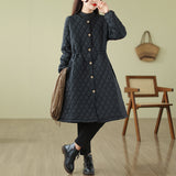 Real Shooting 2026 Winter New Women's Cotton Clothes Loose Long-Term Thrombochrome Women's Coat Cotton Coat