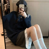 Kaning Bow Languid Wind Jacket Sweater 2026 Autumn And Winter New Loose Korean Design Knitted Shirt