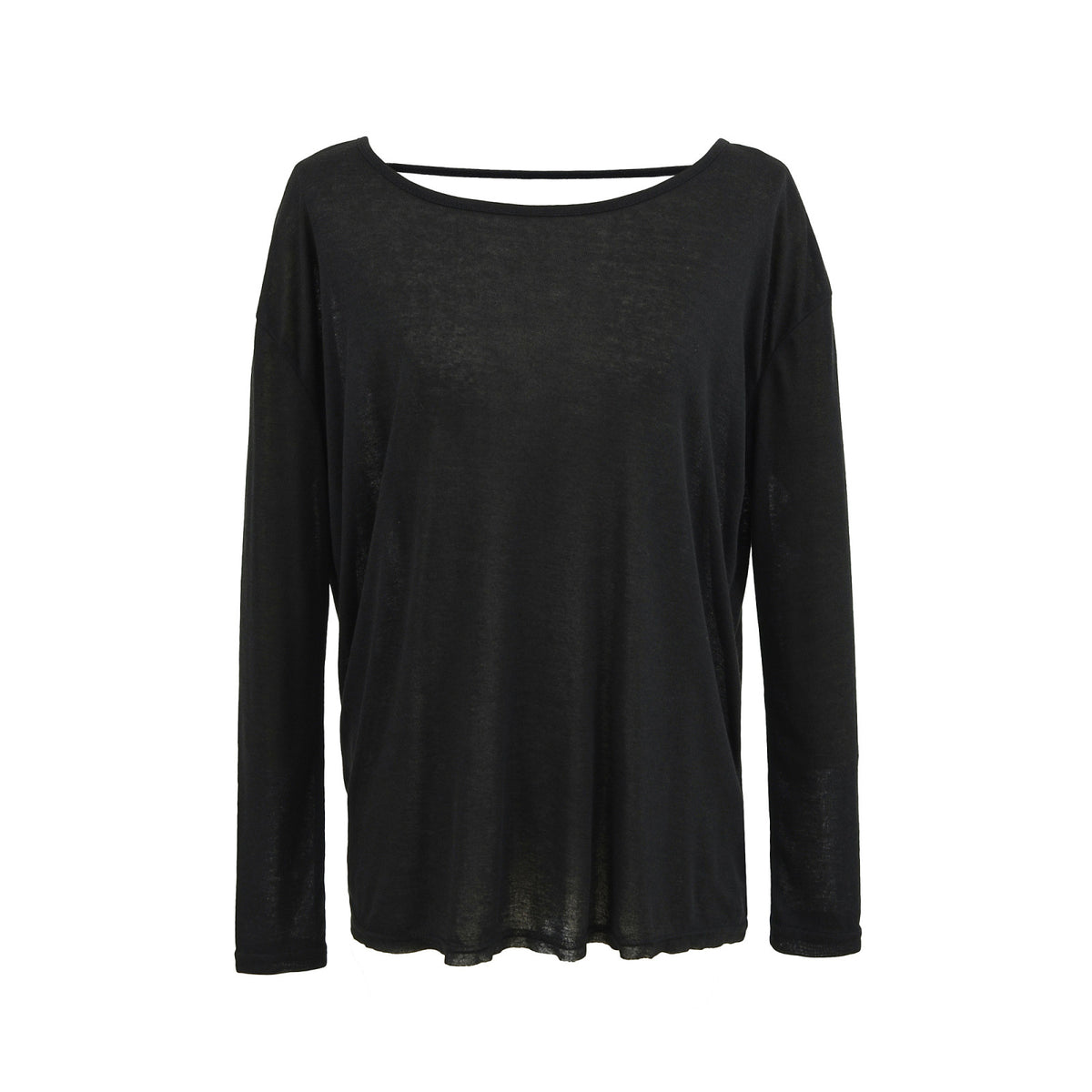 Twisting Back Sunscreen T-Shirts In The Long-Sleeved Autumn With A New T-Shirt Collar
