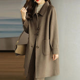 Hairy Coat Women Autumn And Winter New Small Korean Version Of The Long Hair Coat Coat
