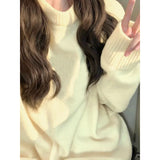 Kaning Solid Color Base Jacket Sweater 2026 New Autumn And Winter Soft Languid Style High-End Knitwear
