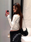 Spice Girls Yue Feng Women's Autumn Winter Design Sense Slim Skinny Long Sleeve T-Shirt Women's T-Shirt