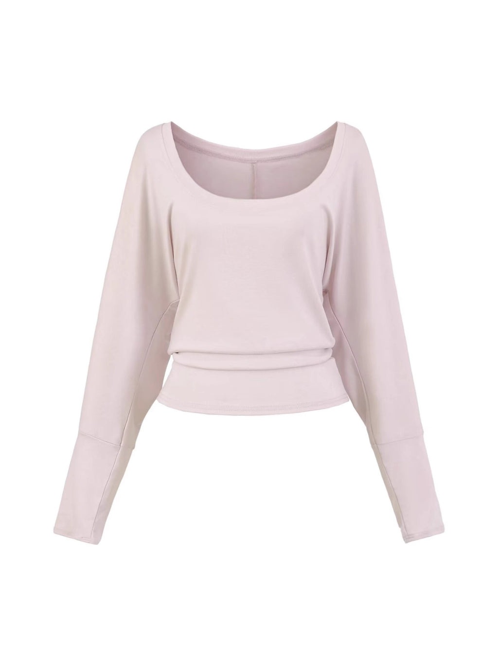 Big U Collar Long-Sleeved T-Shirt T-Shirt Inside The New Pure Desire