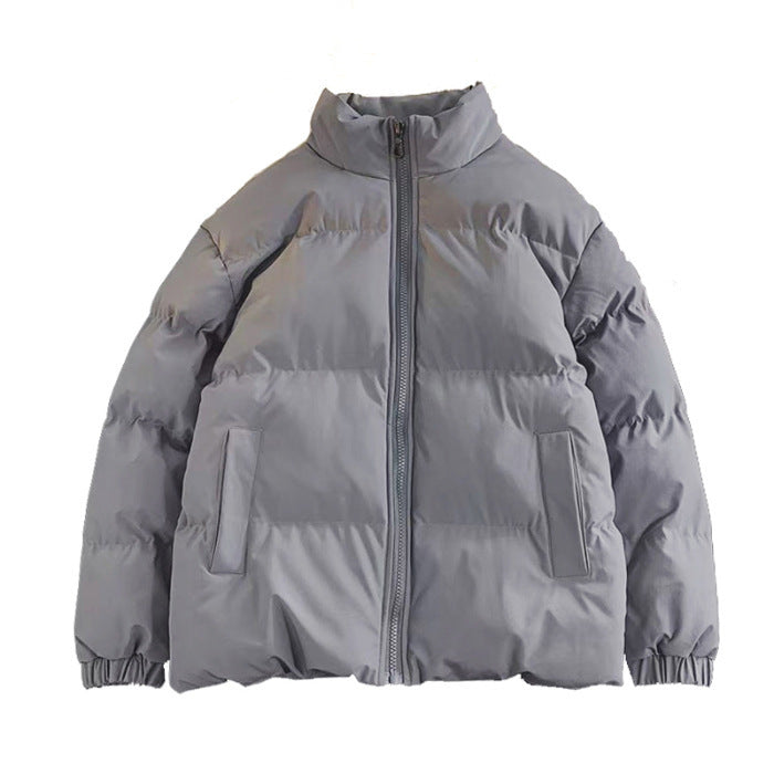 Solid Color Zipper Cotton Women's New Commuting Wind-Clamming Cotton To Keep Warm Small Cotton Jackets Thicker