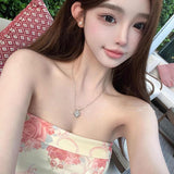 Fashion Temperament Sexy Hottie Tsets Crumbed Floral Dress Women Summer New Slimming Ass Short Skirt Tide