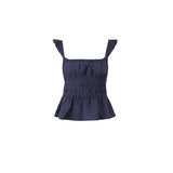 Solid Color Design Small Sling Vest Women's Summer Hottie Wind Repair Slimming Tops Thin Top