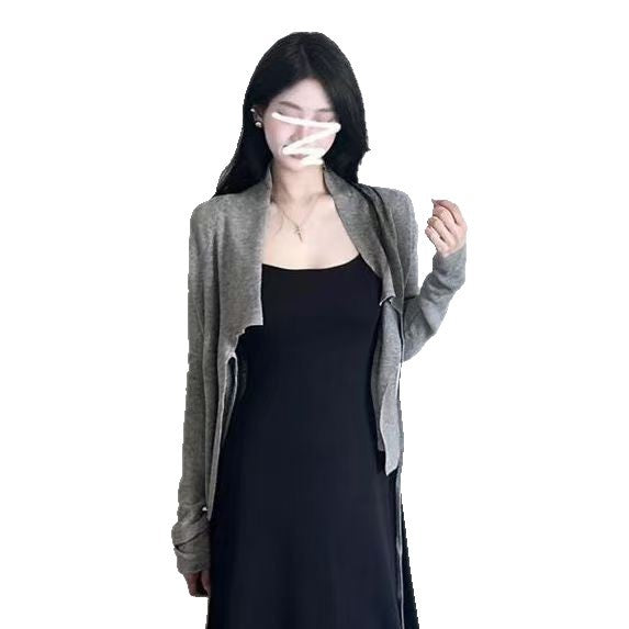 2025 New French Black Sling Dress Women Summer Small Seaside Temperament Slim Dress