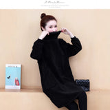 Large-Size Women's Autumn And Winter Thicker Corduroy Dress 2026 New Medium And Long Collar Plus Velvet Winter Skirt