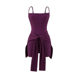 Sweet Hottie Summer Waist Strap Two Sets Of Slings With Sleeveless Bottom Vest Thread Thin Top