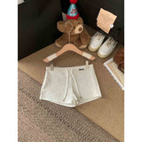 Stylish Black Embroidered Broad-Legged Shorts Women's Summer Sleeker Short Trousers With High-Waisted A-Word Hot Pants