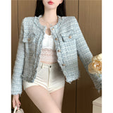 Short Small Fragrant Coat Female Design Sense 2026 Spring And Autumn New French Famous High-End Temperament Multi-Buckle Top