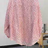 French New Korean Version Of The Long-Sleeved Shirt Women's Design Sense Of The Middle And Long Heavy Industry Lazzling Diamond Top