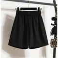 Shorts Women Summer Thin Loose Thin Ice Silk Cool Pants Small A Word Casual Broad Leg Pants High Waist