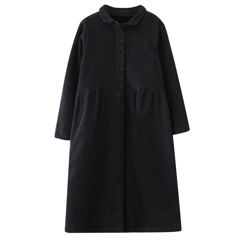 Korean Version Of Loose Plus Thicken Wick Long Sleeve Single-Crysle Jacket Women's 2026 Winter New Real Shot