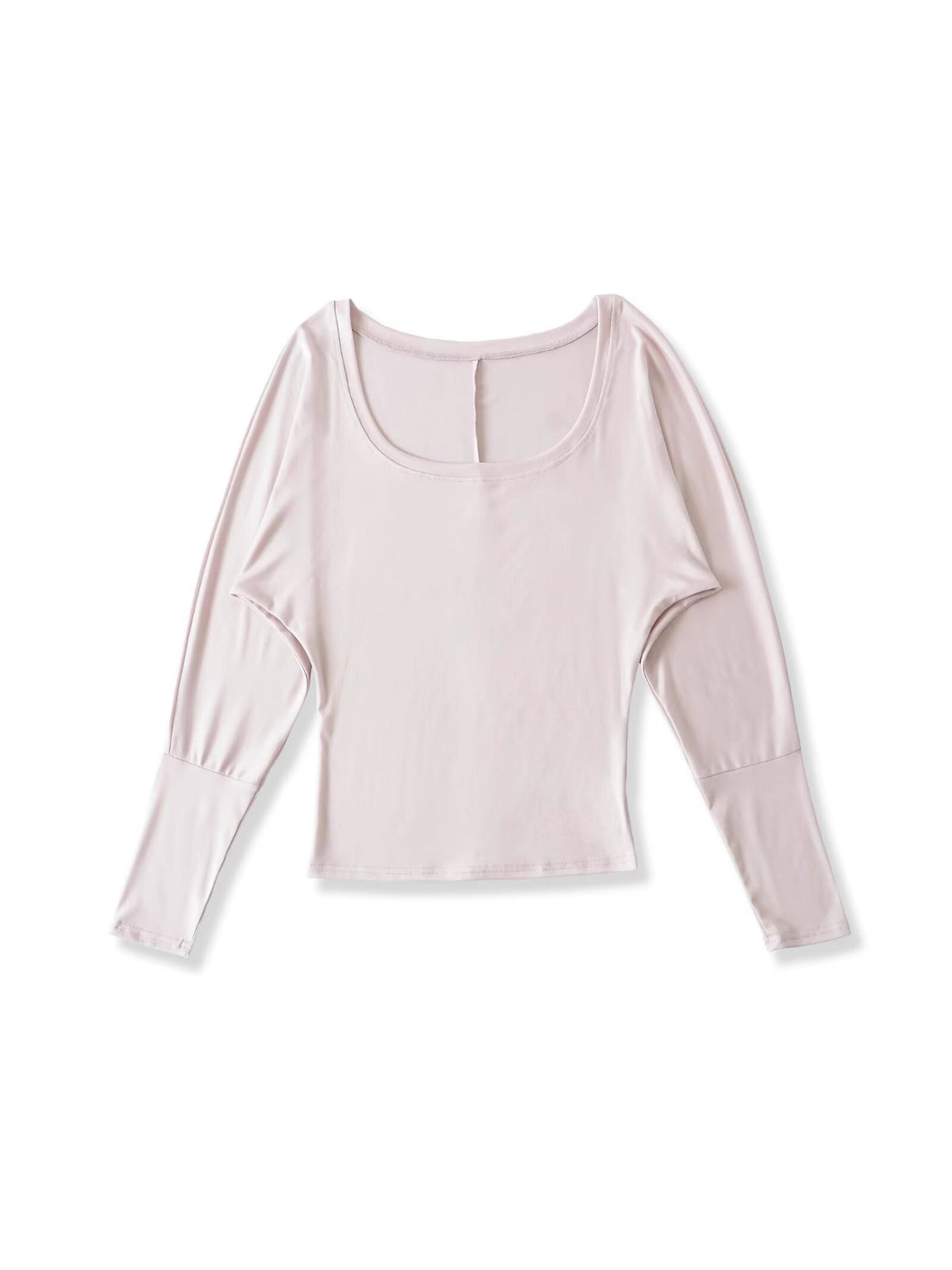 Big U Collar Long-Sleeved T-Shirt T-Shirt Inside The New Pure Desire