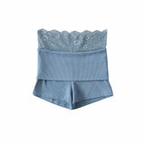 Spice Girls New Design Lace Lace Legs Long High-Waist Shorts Wrapped Hip Bottom Pants Woman