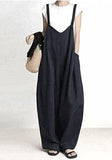 8 Colors! Same Day! Large-Size Broad-Legged Strapped Trousers 2026 Spring And Summer New Lazy Wind Showing Thin