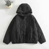 Real Shooting 2026 New Cotton Warm Hooded Cotton Clothes Loose Autumn And Winter Cotton Cotton Retro Short Cotton Coat