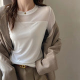 2026 Double-Layer Mesh New Mesh Jersey Sleeker Fashion T-Shirt Dress T-Shirt Girl