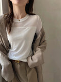2026 Double-Layer Mesh New Mesh Jersey Sleeker Fashion T-Shirt Dress T-Shirt Girl