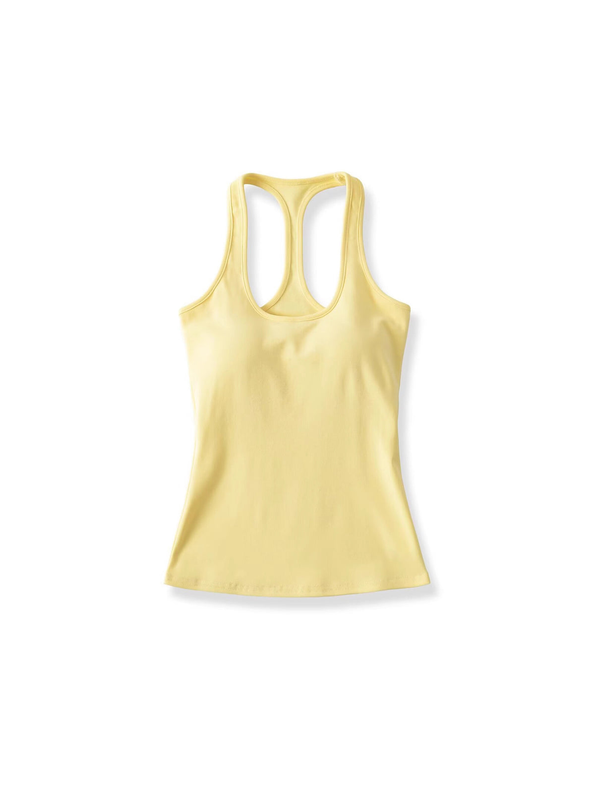 Pure Hot Babes Broth Pad U Collared Vest Tops Thin Leisure Sports Hoisting Slings
