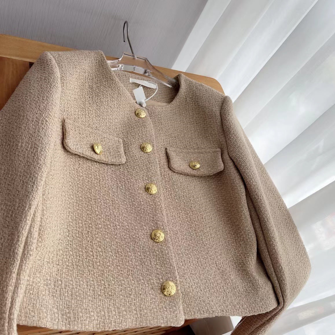 Small Fragrant Wind Thick Coat Women's Spring And Autumn 2026 New French Short High-End Fried Street Temperament Top