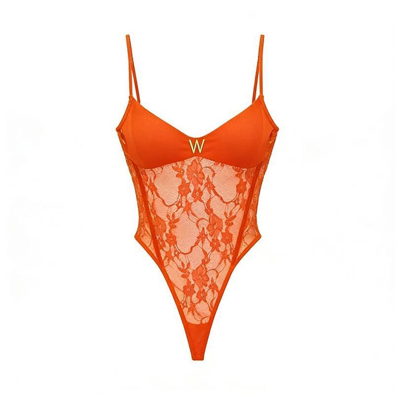 Sexy Hottie Rose Red Slings With Ajoint Dress Woman Spring New Slimming Net Yarn Hollow Blouse Tide