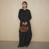 Spring And Autumn And Winter New Long-Sleeved Heavy Industry To Pick Up The Chic Women Solid Color Long-Sleeved Jacket