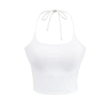 2025 Short-Term Repair Body-Deck Sling Suit Summer Hottie Candy Color All-In-One Chest Mat With Hanging Neck Vest Woman
