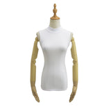 Hottie Summer Personality High-Neck Vest Sleeveless Slimming Top