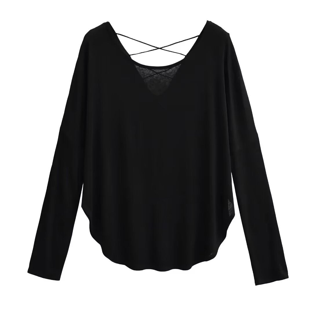 Spice Girls Summer Design Sense Lazy Windproof Hooded Basic Loose-Shaped Long-Sleeved Cover Crossover