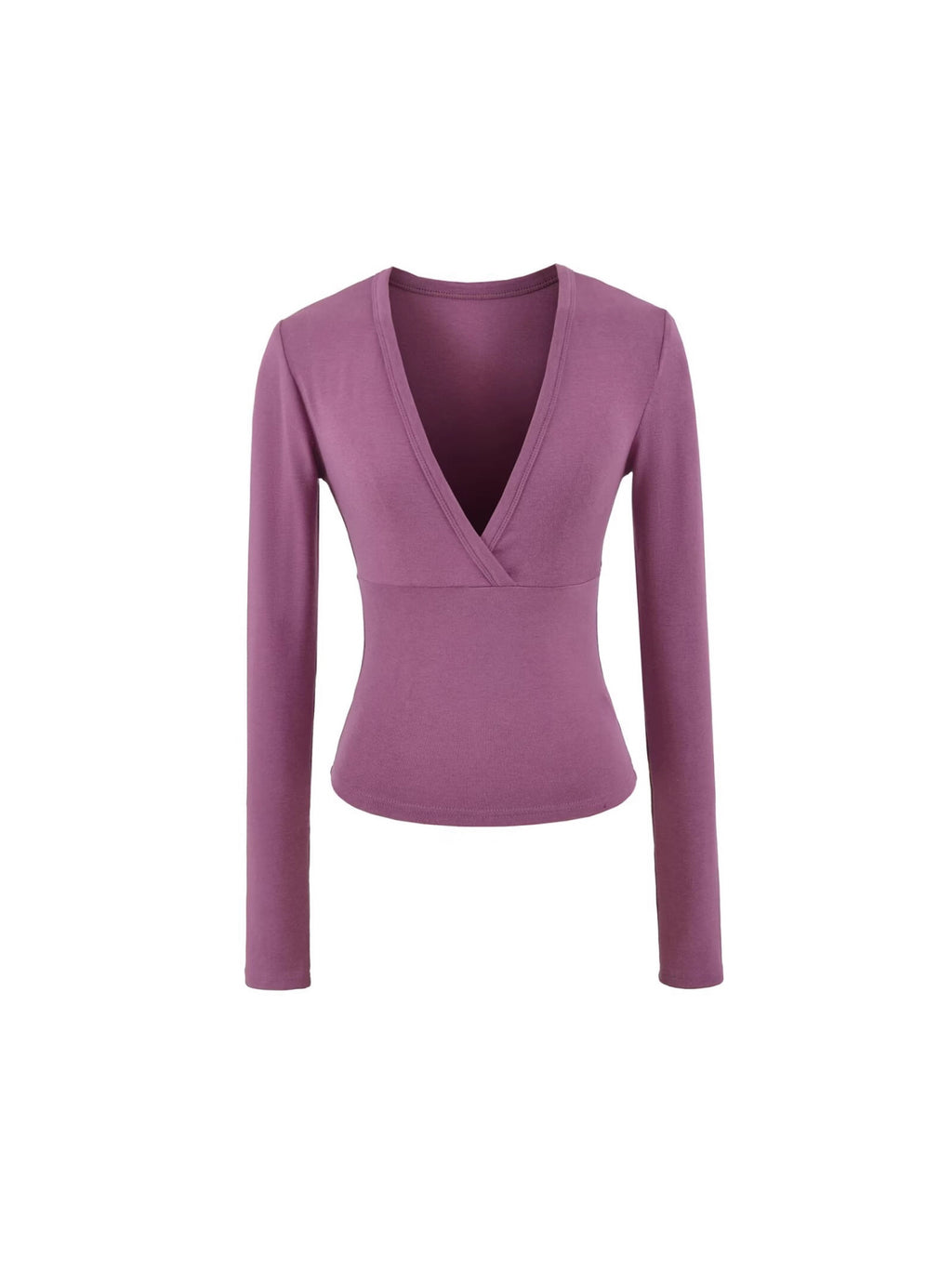 Pure Wind Cutting Line Cashmeal Blouse Slimming Shirt Design Sense Niche Top