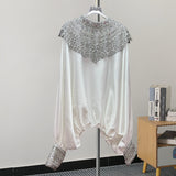 South Korea Dongdaemun Women's Top Korean Version Of Casual Loose Shirt Spring And Autumn New Fashion Sense