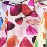 European Casual Casual Comfortable Pattern Shirt Women Long Sleeve Loose Fashion Bottom Small Shirt Tide