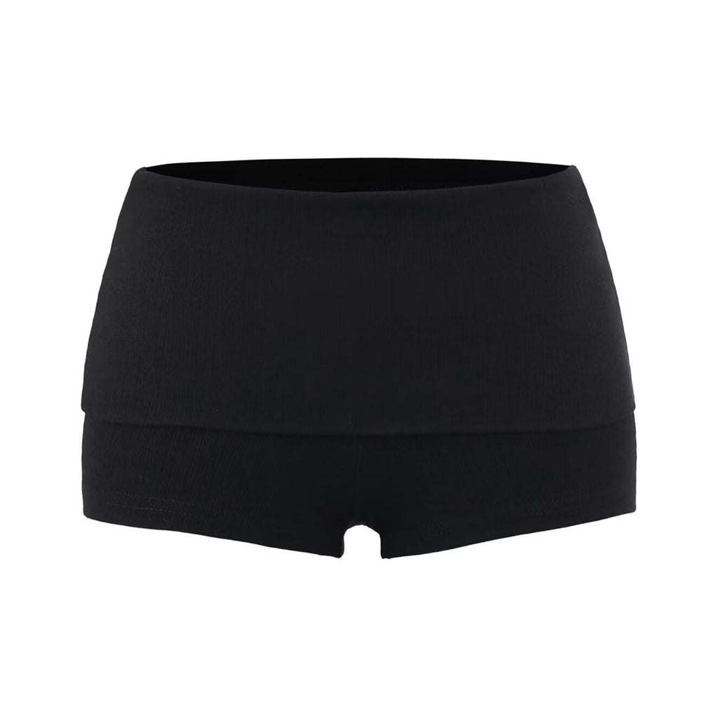 Low-Rise Flip-Side Hot Pants New Summer Babes Pack Hip High-Waist Shorts
