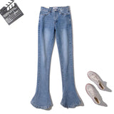 Spice Girls Spring New Super-Scinated Long Lane Horseshoe Trousers