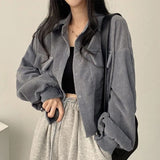 Short Coat Women's Spring And Autumn New Cardigan Korean Version Of The Wick Design Sense Small Chic Black Top