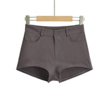 Sweet Sister Summer Low-Waisted Beauty Shorts Casual Hot Pants Long Fashion Commuting Suit Shorts
