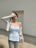 Sexy Hottie Sleeveless Sling Vest Women's Summer Dress With Breast Cushions